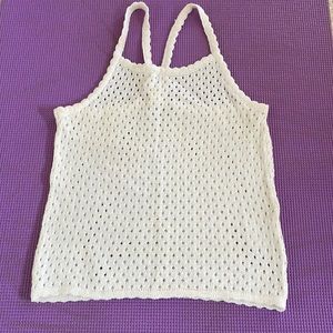 Off white Knit Camisole